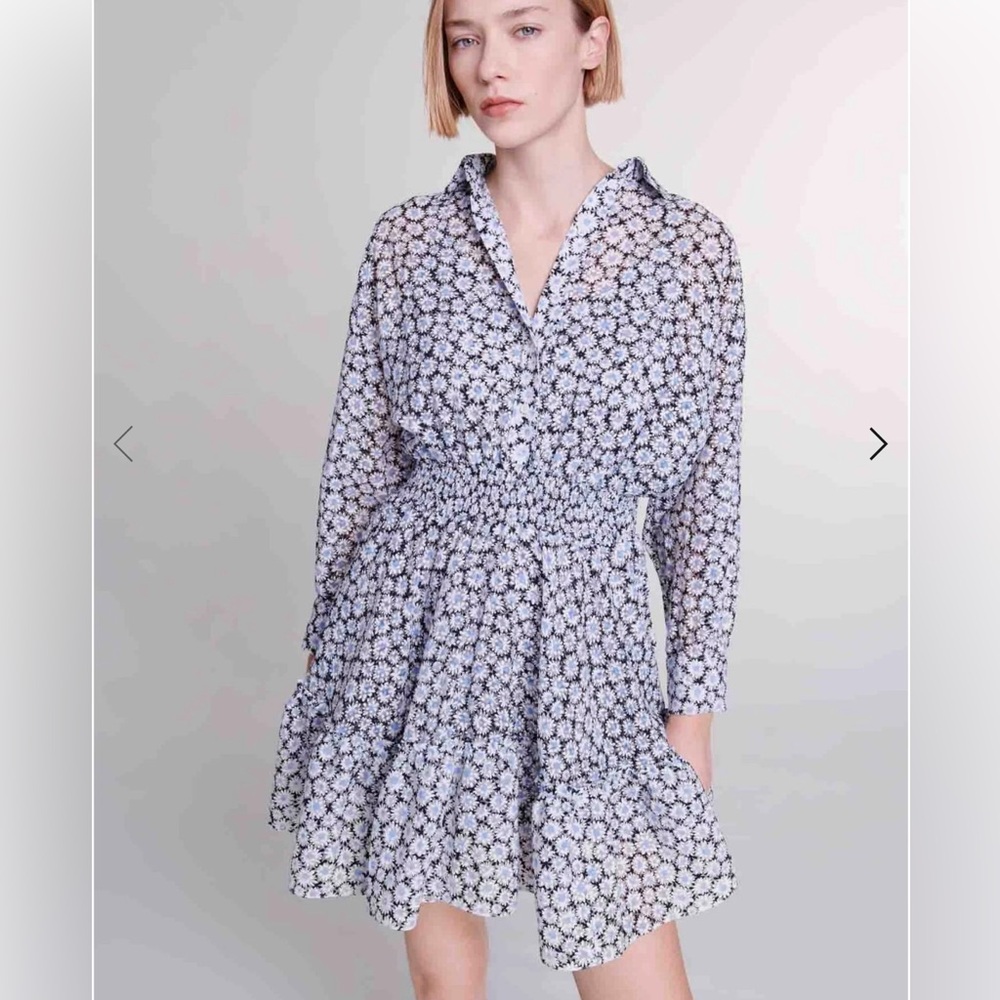 Maje NWT Floral Print Dress